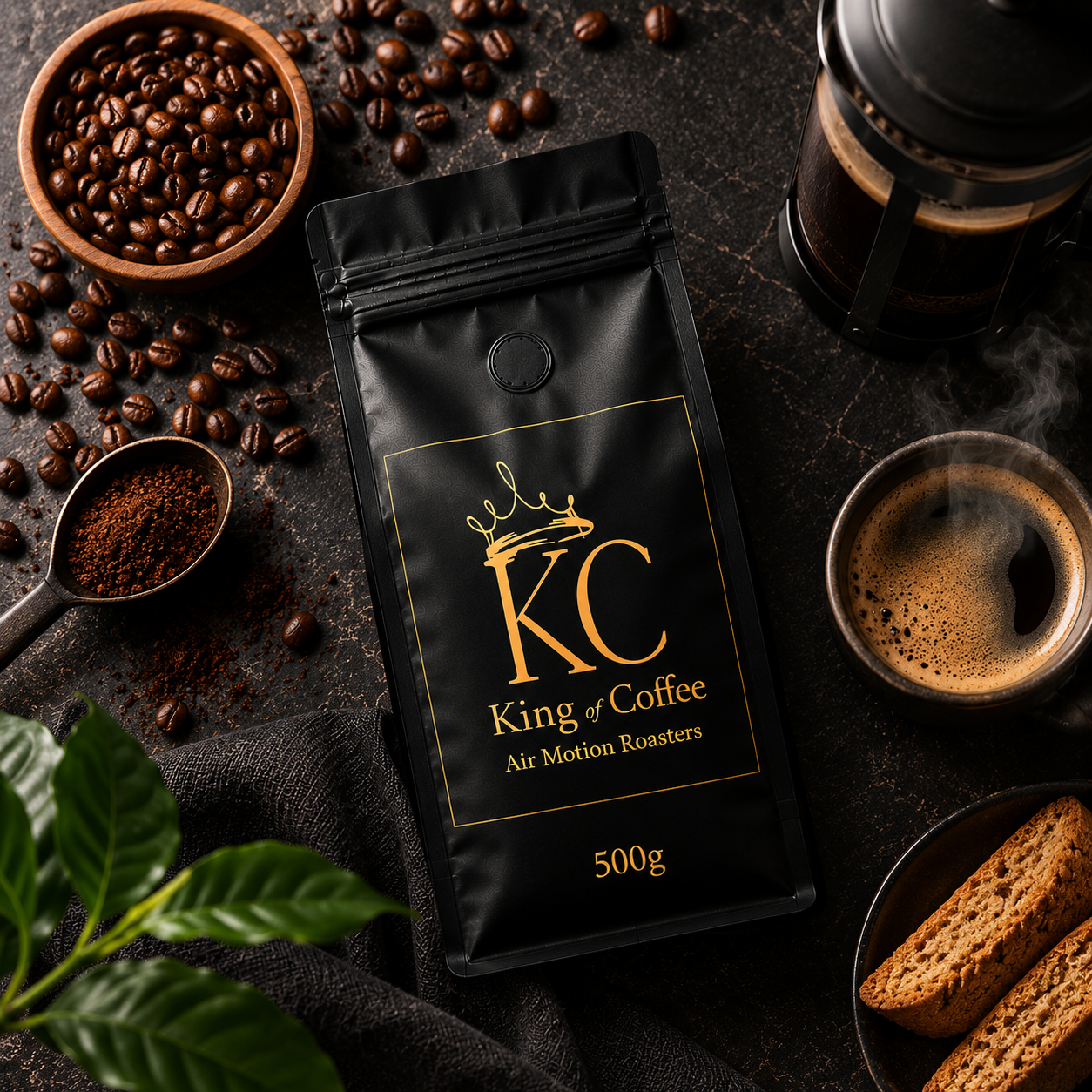 Medium to Dark Roasted Beans
